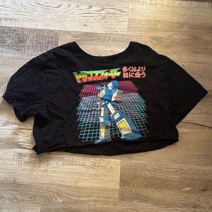 Hasbro Transformers Graphic Crop Top